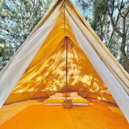 Glamping On Organic Yoga Farm With Natural Swimming Pool Near Beach Moncarapacho Kültér fotó